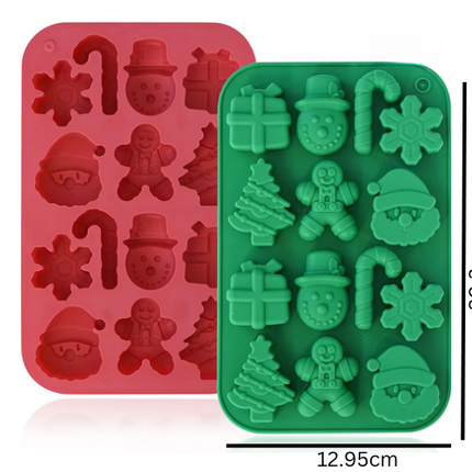 Christmas Melt Mold - 14 Cavity