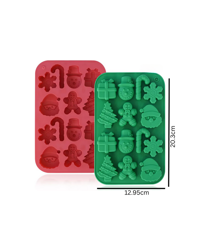 Christmas Melt Mold - 14 Cavity