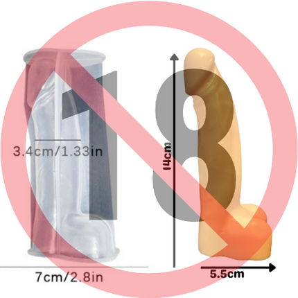 Penis Silicone Candle & Soap Mold