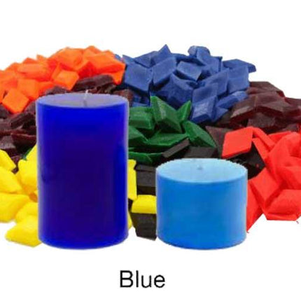 Candle Dye Chips Blue / Blue