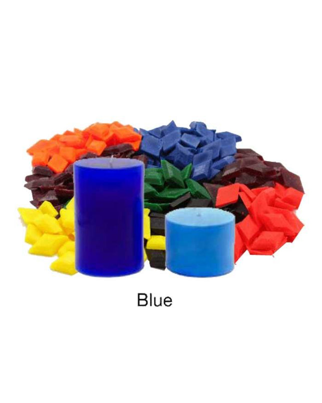 Candle Dye Chips Blue / Blue