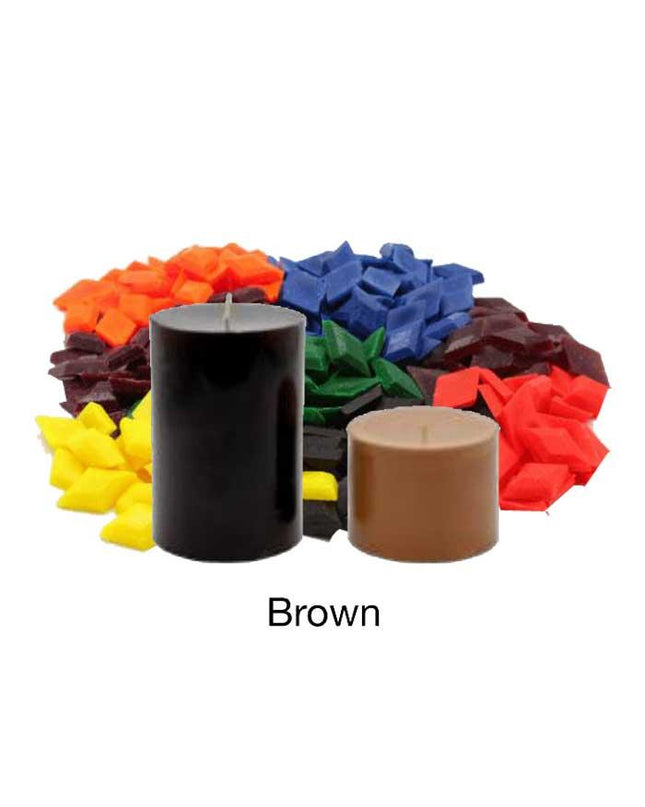 Candle Dye Chips / Brown