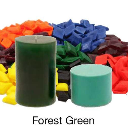 Candle Dye Chips / Forest Green