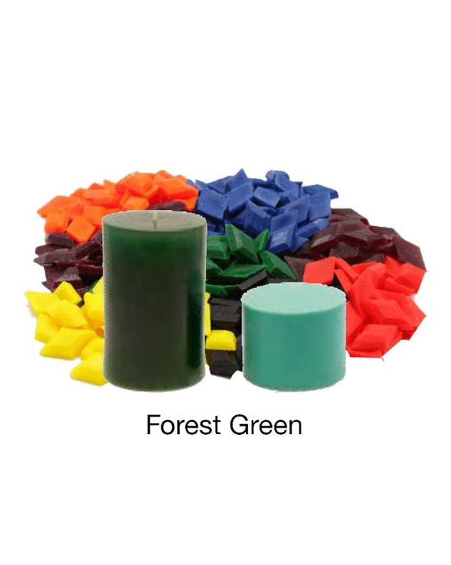 Candle Dye Chips / Forest Green