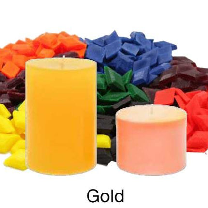 Candle Dye Chips / Gold