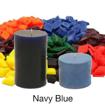 Candle Dye Chips / Navy Blue