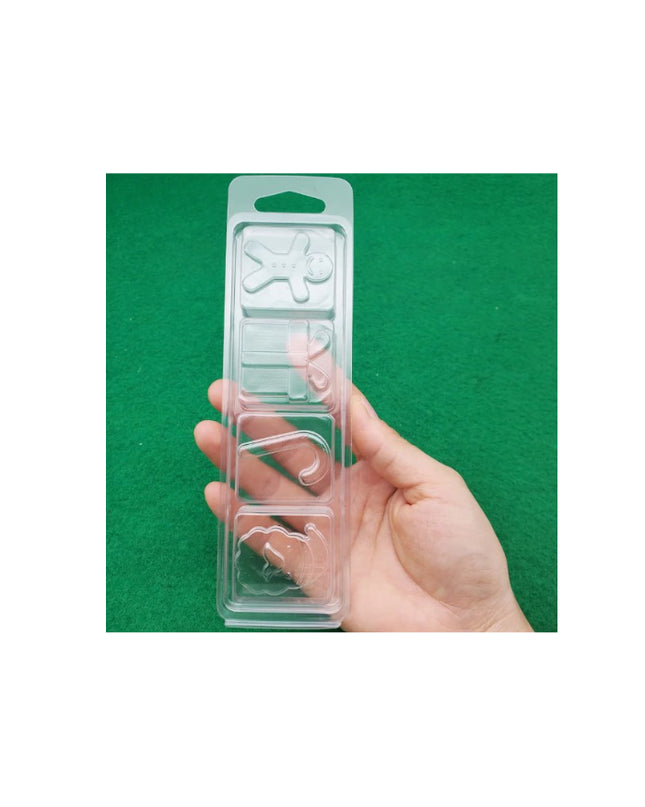 Clamshell Mold Christmas Theme