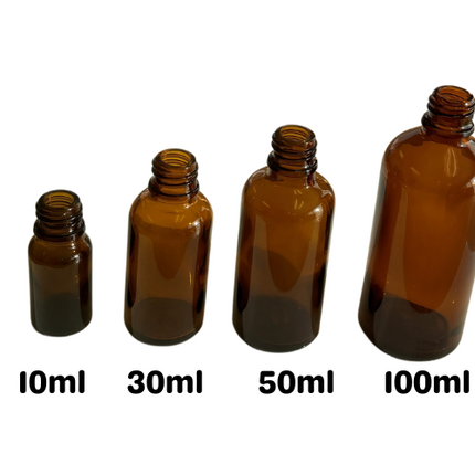 Amber Essential Oil Bottles