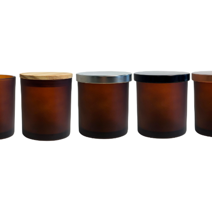 Simplicity Candle Jar – Amber | 315ml
