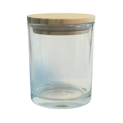 Simplicity Candle Jar Lid – Wooden | 220ml
