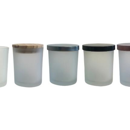 Simplicity Candle Jar – Frosted | 220ml
