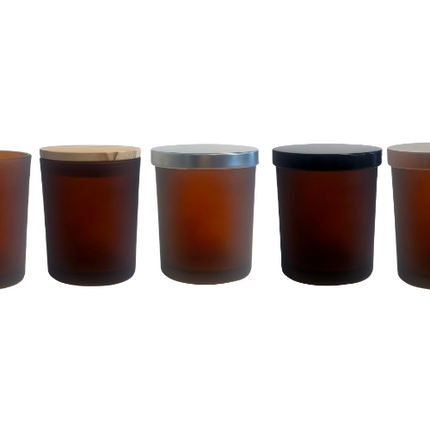 Simplicity Candle Jar – Amber | 220ml