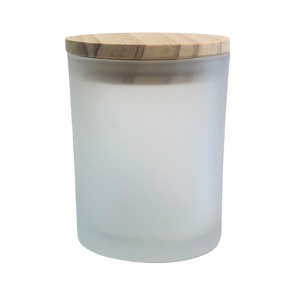 Simplicity Candle Jar Lid – Wooden | 220ml