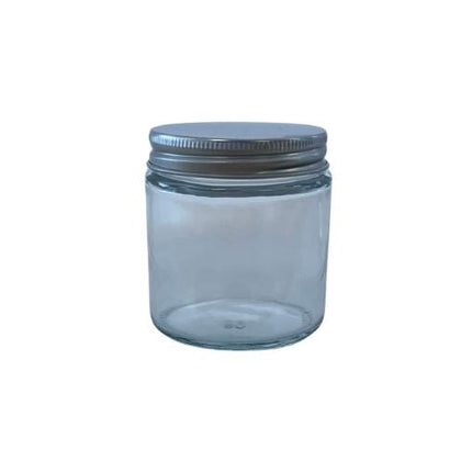Glass Jar - Clear | Aluminium Lid - 100ml