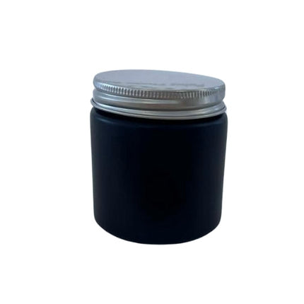 Glass Jar - Black | Aluminium Lid - 100ml