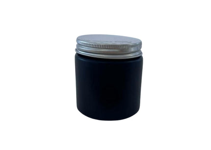 Glass Jar - Black | Aluminium Lid - 100ml