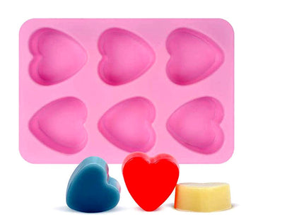 Heart Mold - 6 Cavity