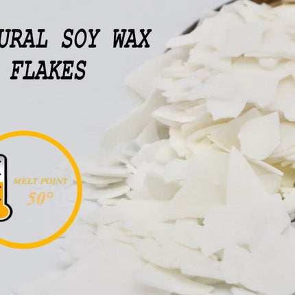 Soy Wax Natural Flakes 50°