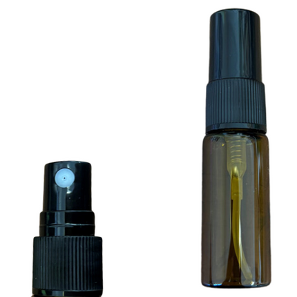 5ml Perfume / Essential Oil / Fragrance Spray Bottle / Amber / refillable