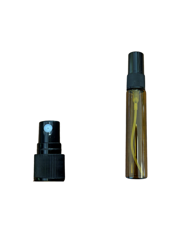 10ml Perfume Spray Bottle Amber Glass refillable / Essential Oil Spray Bottle