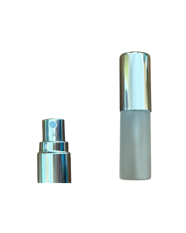 Perfume Spray Bottle 5ml Frosted Glass / refillable