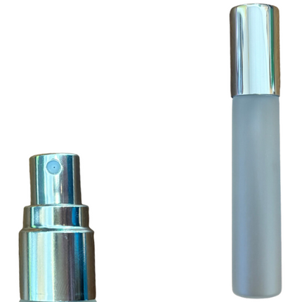 Perfume Spray Bottle 10ml Frosted Glass  refillable / Essential Oil Spray Bottle