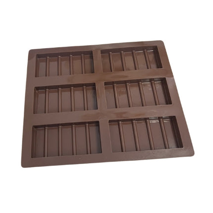 Snap Bar/Chocolate Mold - 6 Cavity