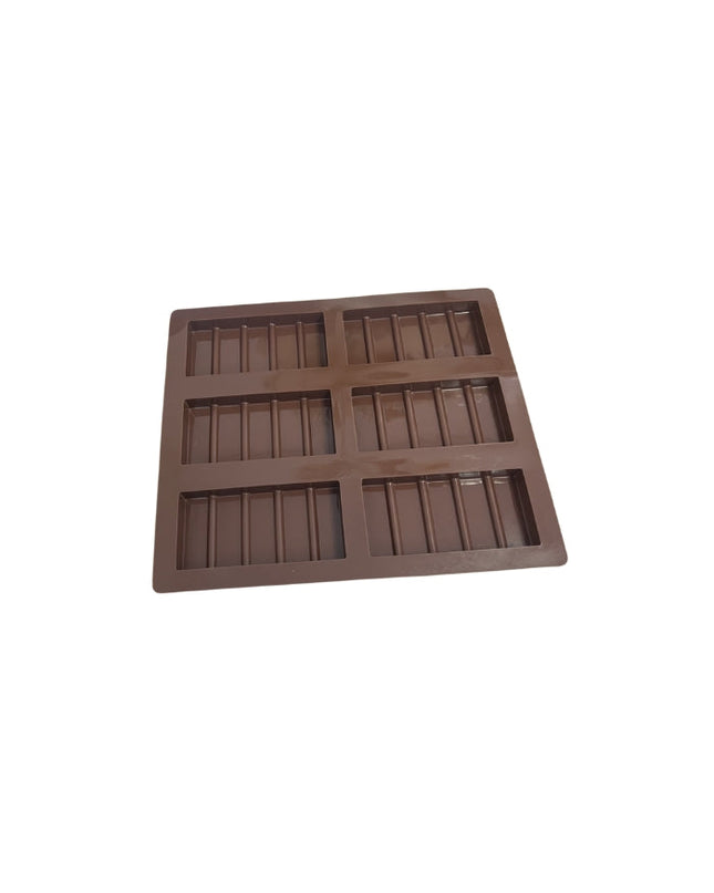 Snap Bar/Chocolate Mold - 6 Cavity