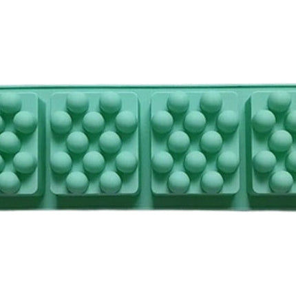 Square Massage Bar Mold - 4 Cavity
