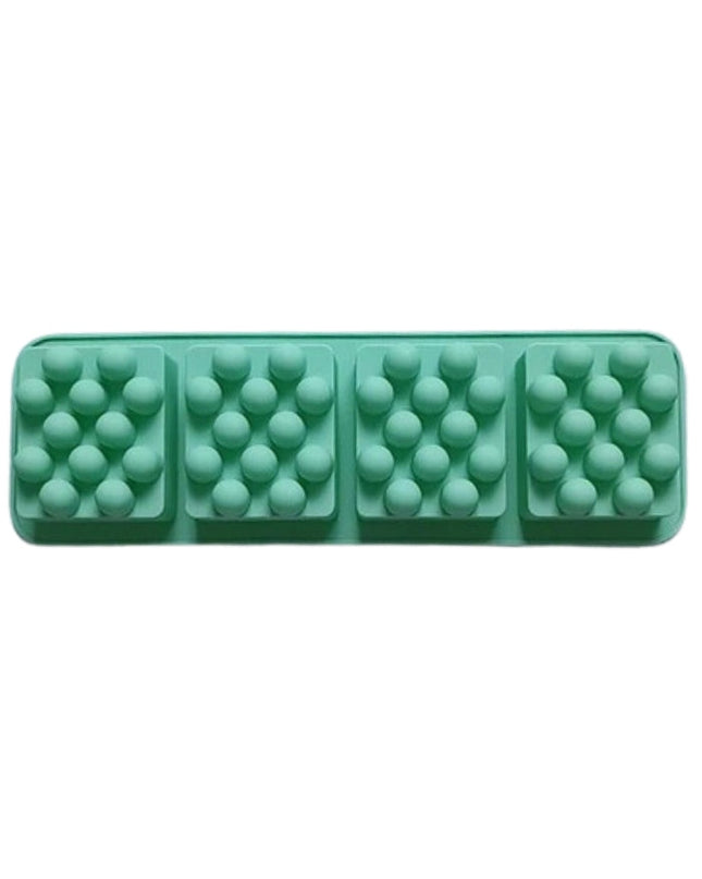 Square Massage Bar Mold - 4 Cavity