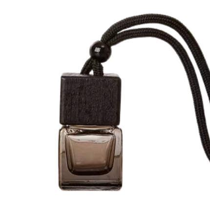 Black Car Freshner - Empty Glass Bottle