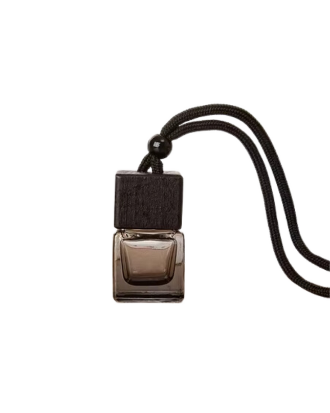 Black Car Freshner - Empty Glass Bottle