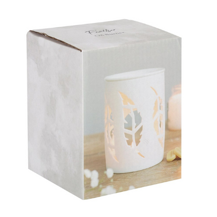 White Feather Oil Burner