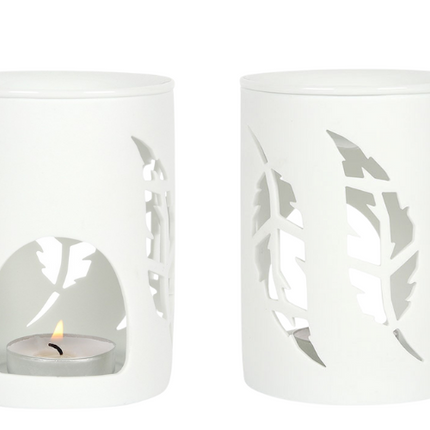 White Feather Oil Burner