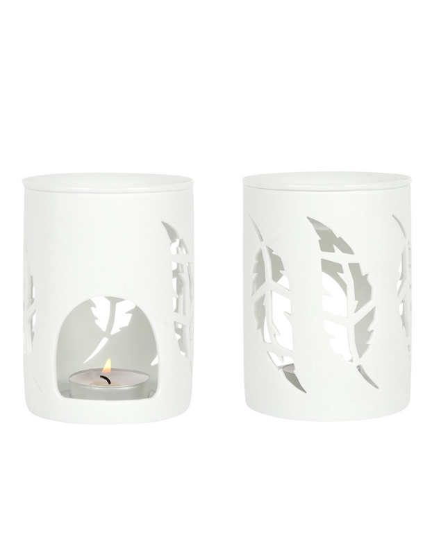 White Feather Oil Burner