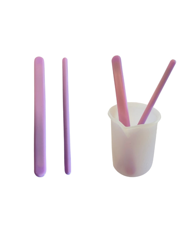 2 Piece Silicone Swirling Sticks