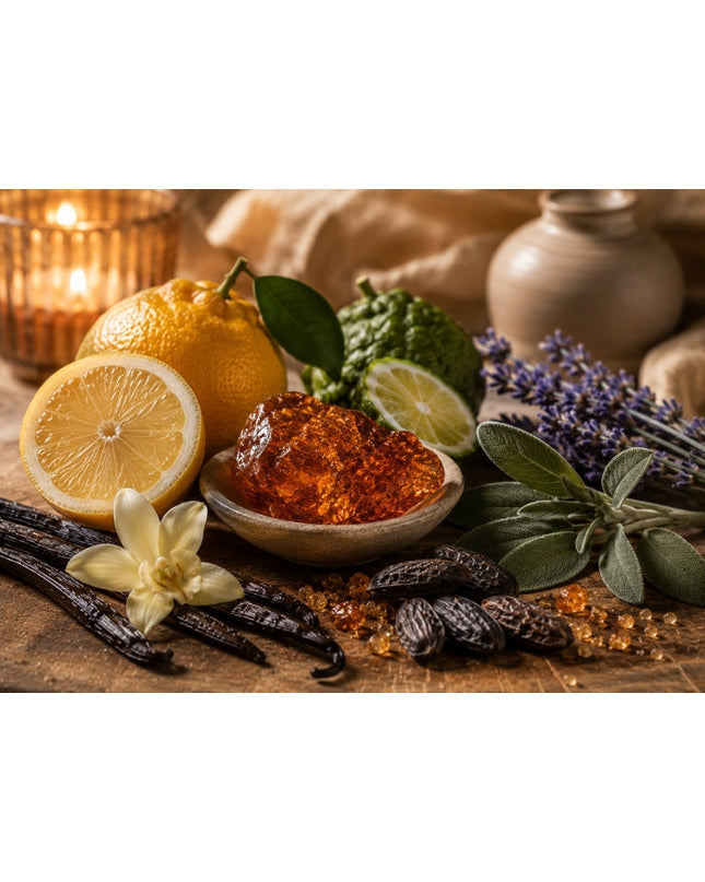 Black Amber & Lavender - Fragrance Oil