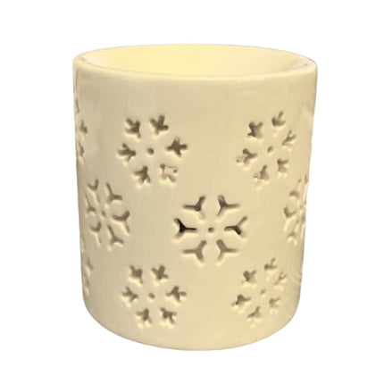 Off White Oil Burner Round - Sunlace
