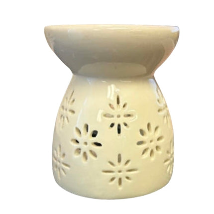 Off White Oil Burner - Bloom