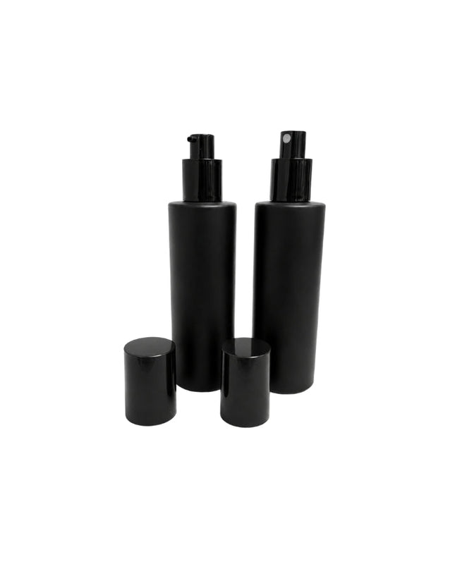 Luxe Matte Black Glass Bottle 100ml