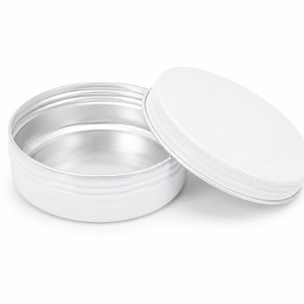 Aluminium Tins White 100gm