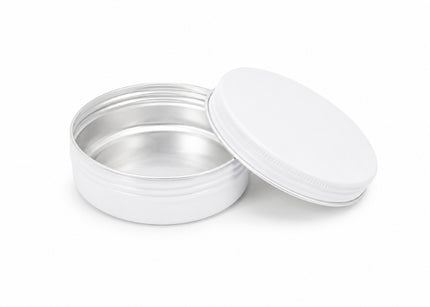 Aluminium Tins White 100gm