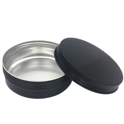 Aluminium Tins Black 100gm