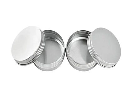 Aluminium Tins Silver 30gm