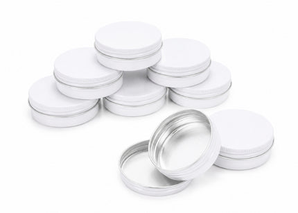 Aluminium Tins White 30gm