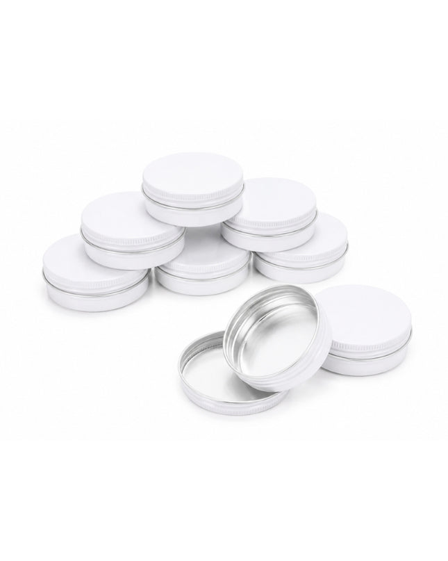 Aluminium Tins White 30gm