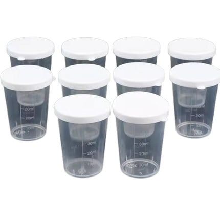 Plastic Measuring Cup with Lid 50ml