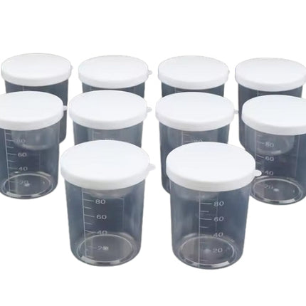 Plastic Measuring Cup with Lid 100ml