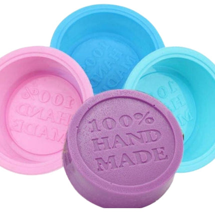 Round Mold '100% Hand Made' - Individual