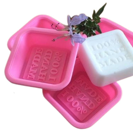 Square Mold '100% Hand Made' - Individual